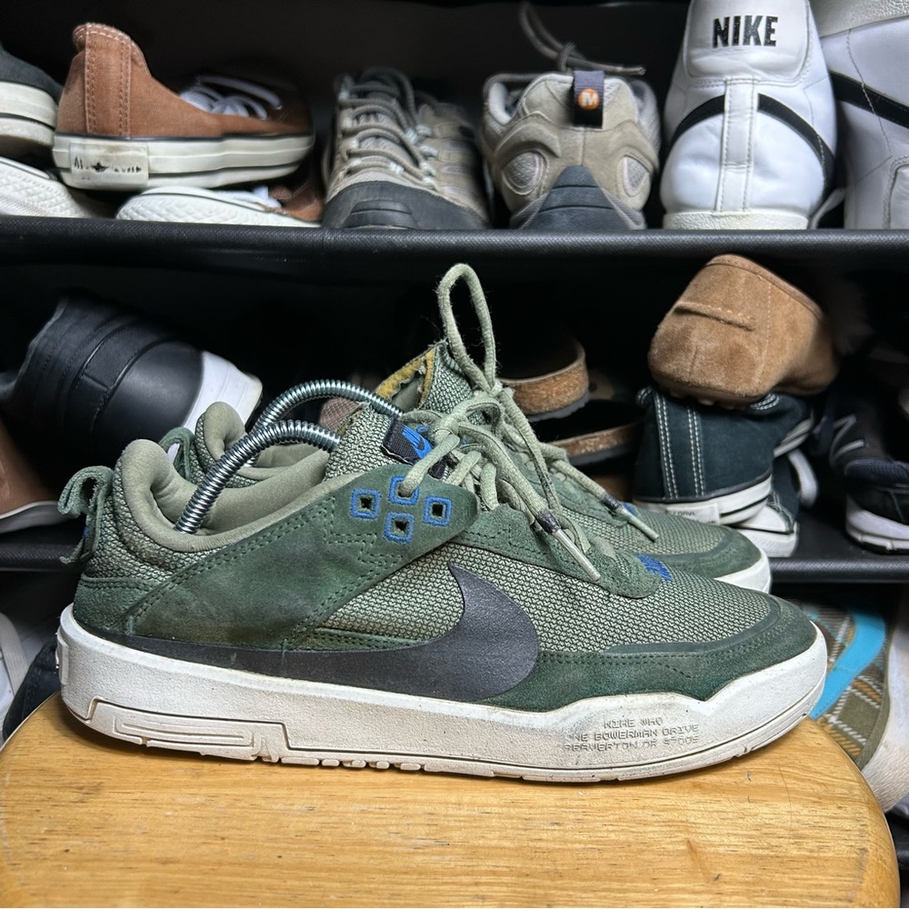 Nike sb day one green blue white